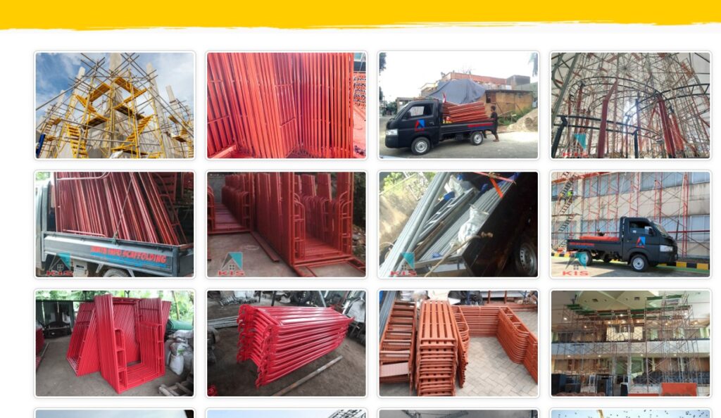 Rental Scaffolding Steger Sewa Termurah Bogor Timur